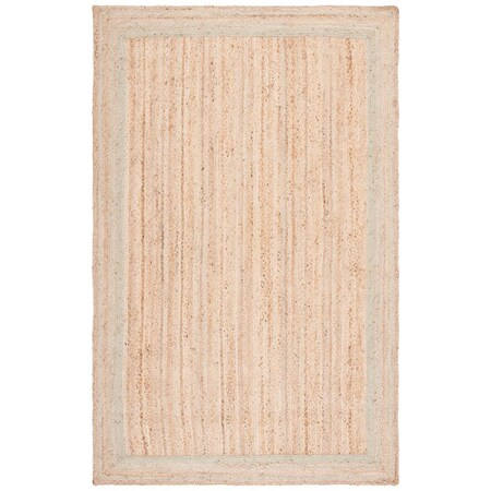 Safavieh 3 x 5 ft. Natural Fiber Global Rectangle Rug, Green & Natural Color NF109Y-3